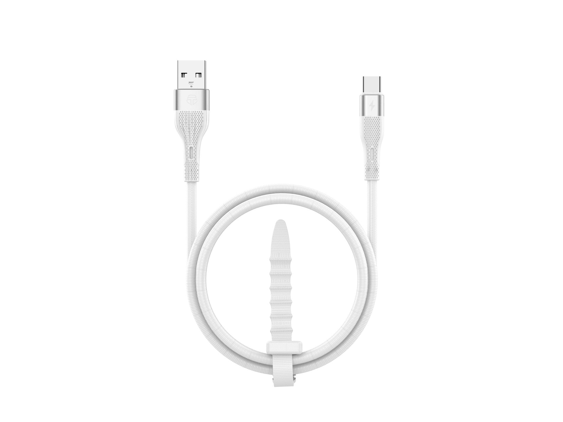 image_49886190-cab0-401a-a239-26e7f6fba413.jpg Techancy Cabo De Dados Usb Tipo C Branco TB1779, Carregamento Rápido De 3,1 A, Suporte Para Transferência De Dados De 480 Mbps - Image 3