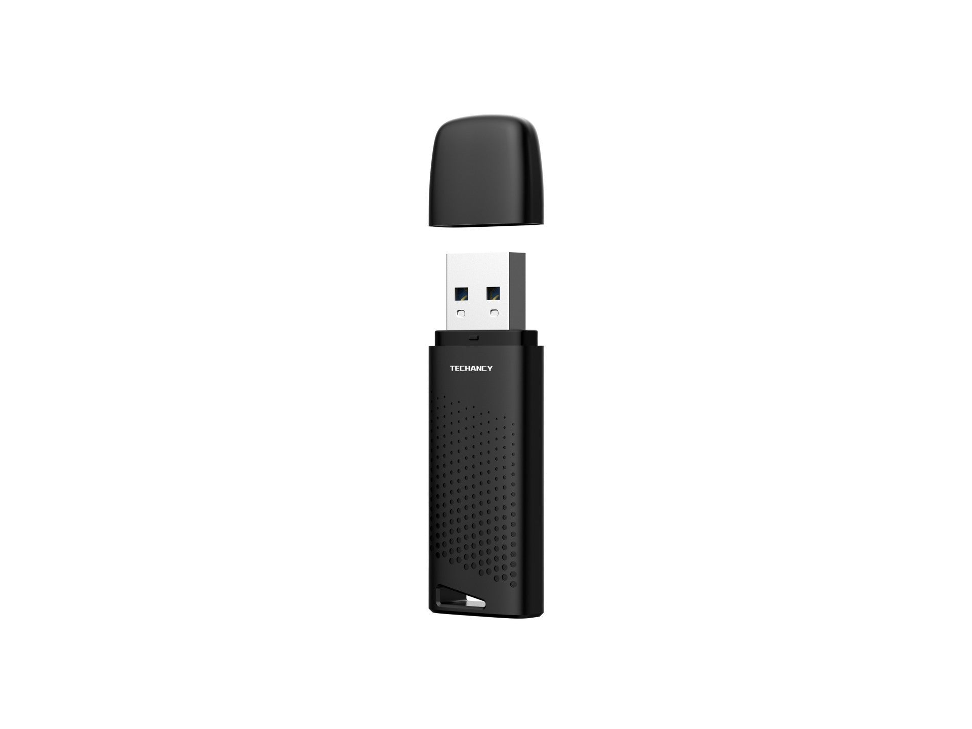 image_fd3d8b76-b905-4670-8f2b-521a82dc1857.jpg Techancy USB Flash Drive 64GB Preto LB2903, Usb 2.0, Compatível com PC/Mobile/Mac, Armazenamento seguro de ficheiros - Image 2