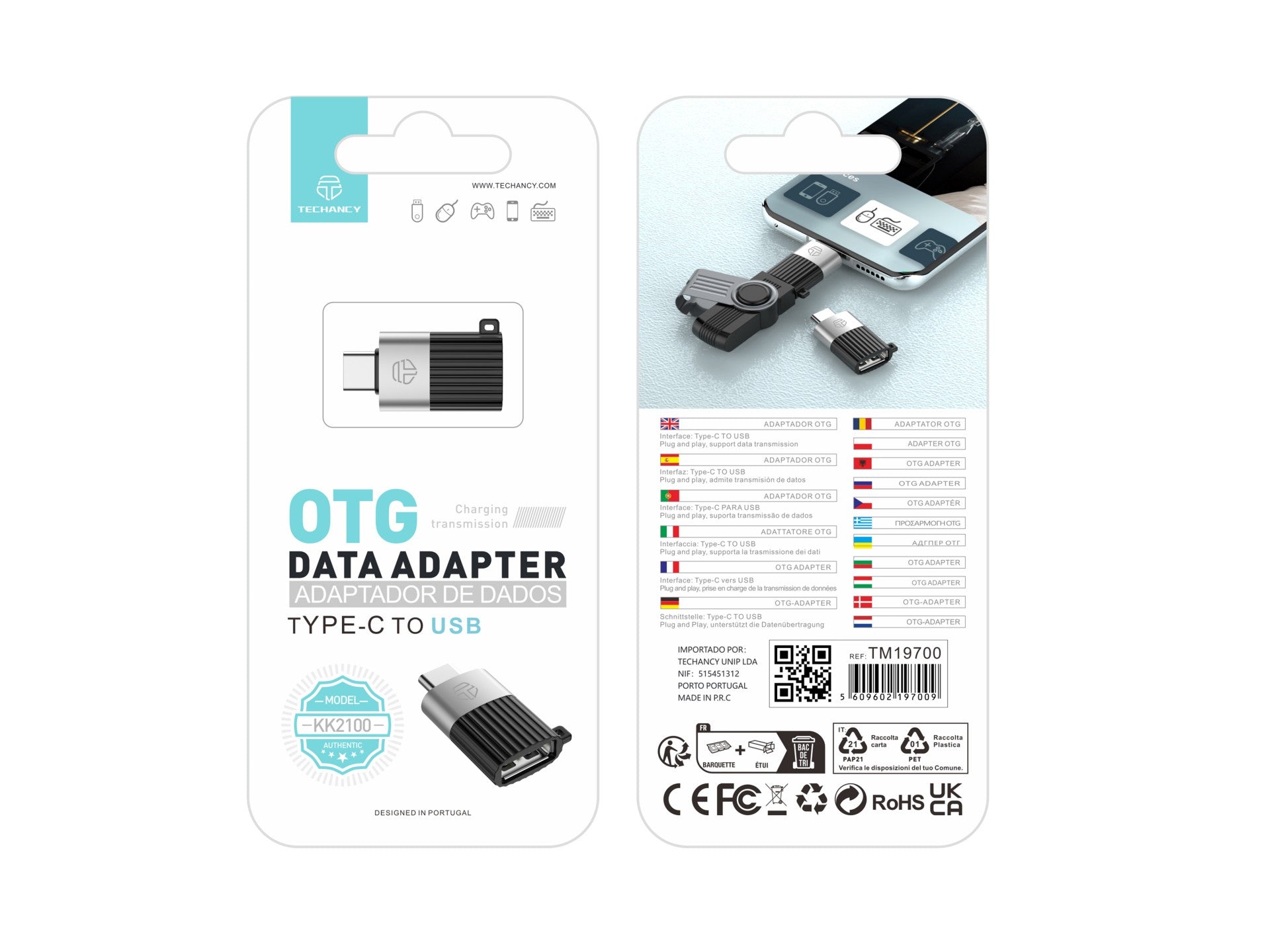 techancy adaptador otg kk2100,tipo c para usb 3.0,suporta carregamento e transferência de dados,compacto e portátil techancy adaptador otg kk2100,tipo c para usb 3.0,suporta carregamento e transferência de dados,compacto e portátil