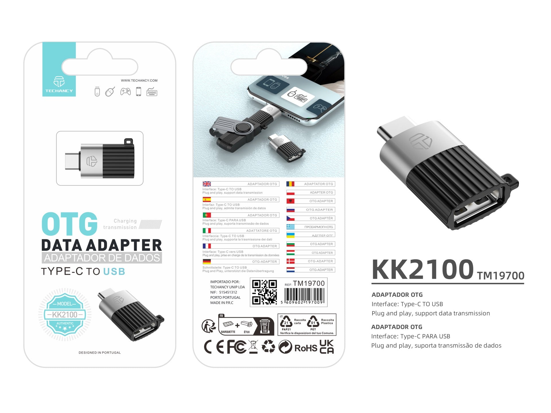 techancy adaptador otg kk2100,tipo c para usb 3.0,suporta carregamento e transferência de dados,compacto e portátil techancy adaptador otg kk2100,tipo c para usb 3.0,suporta carregamento e transferência de dados,compacto e portátil